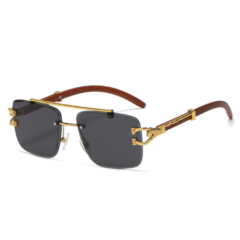 PTQ Sunshade Sunglasses Double Bridge Multicolor Sunglasses 2022 New Glasses Casual Fashion Sun Glasses For Men For Women